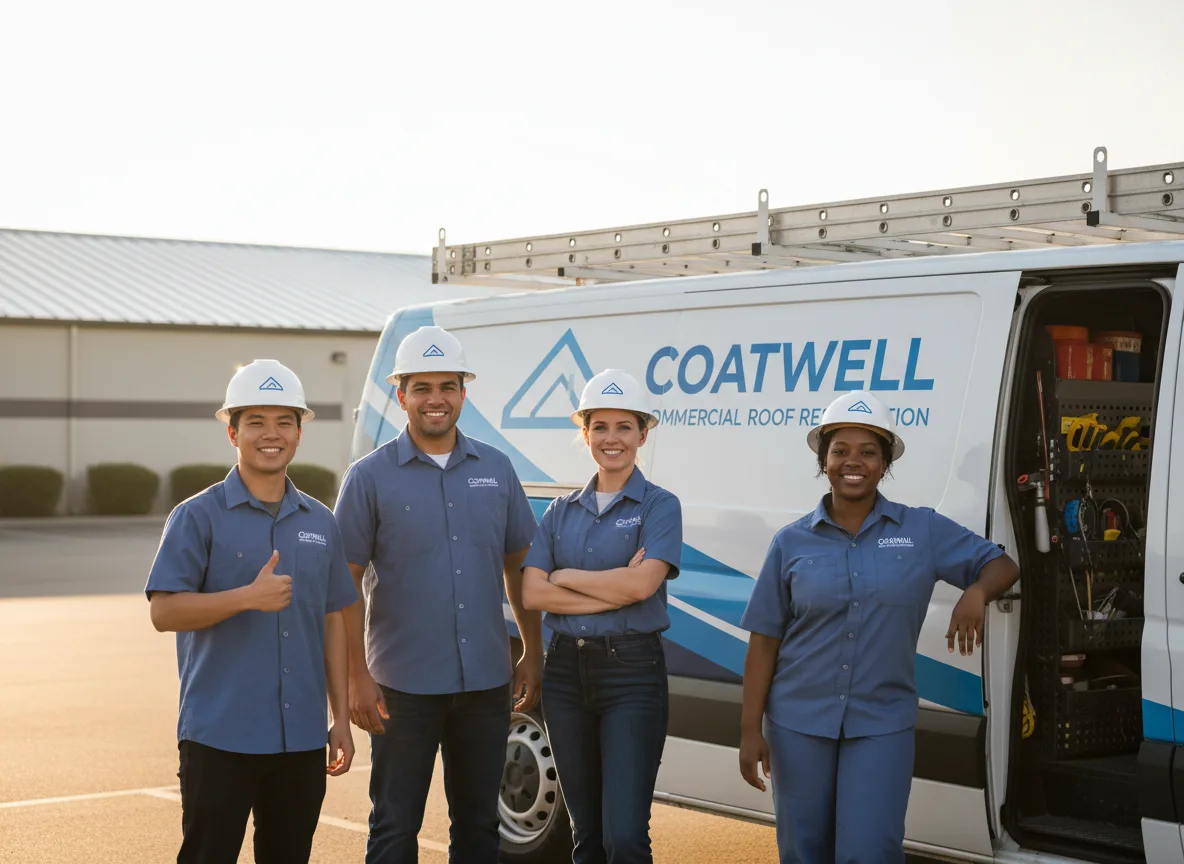 Commercial roof coating company in Wetumka, OK